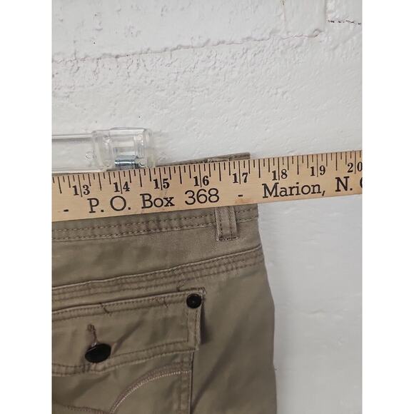 Union Bay Pants Womens Sz 13 Khaki Baggy Vtg Y2K Skater Grunge Wide Leg - Picture 6 of 9